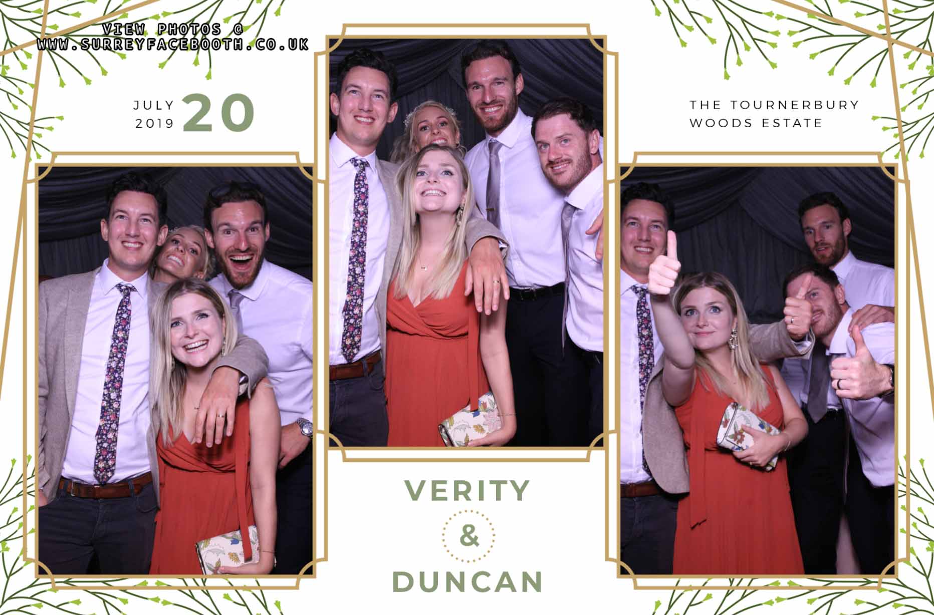 Verity and Duncan's Wedding  | View more photos from the event at galleries.surreyfacebooth.co.uk/u/Surrey-FaceBooth/Verity-and-Duncans-Wedding